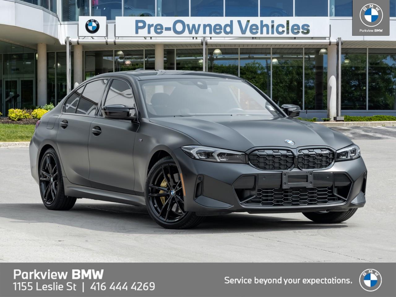 used 2023 BMW M340 car, priced at $69,992