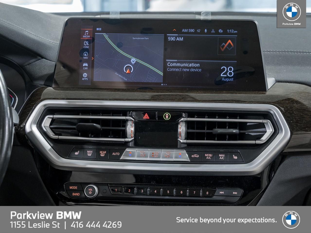 used 2022 BMW X3 car, priced at $59,992