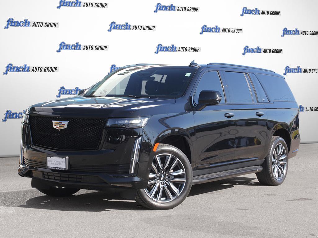 used 2021 Cadillac Escalade ESV car, priced at $85,998