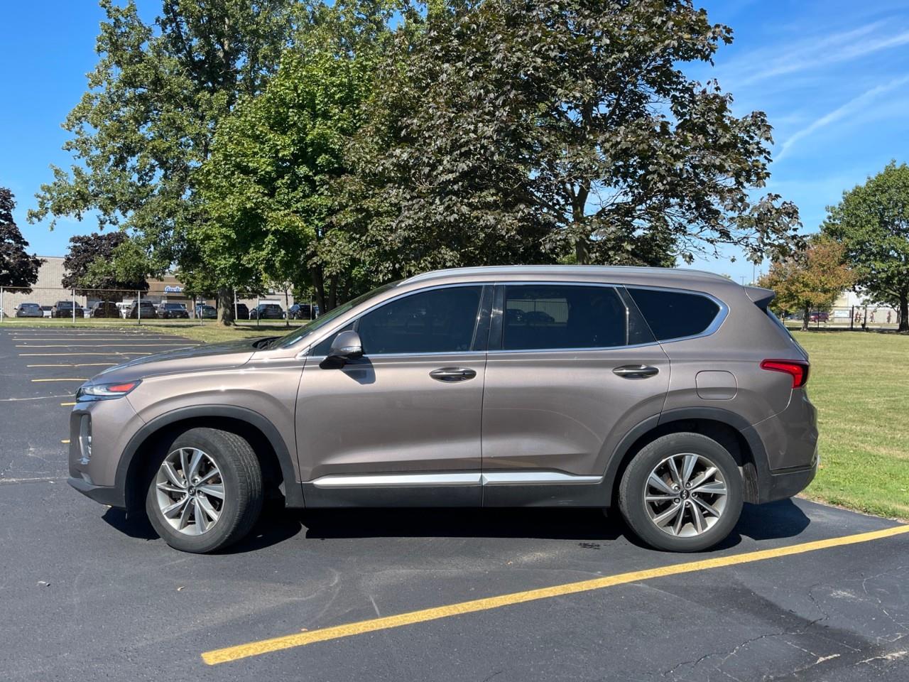 used 2020 Hyundai Santa Fe car, priced at $23,597