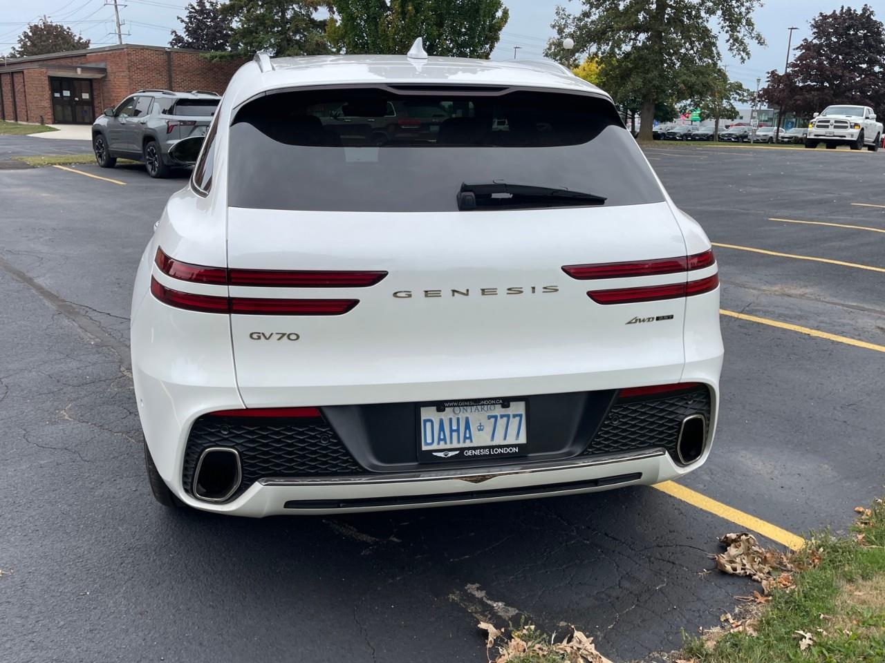 used 2025 Genesis GV70 car, priced at $66,744