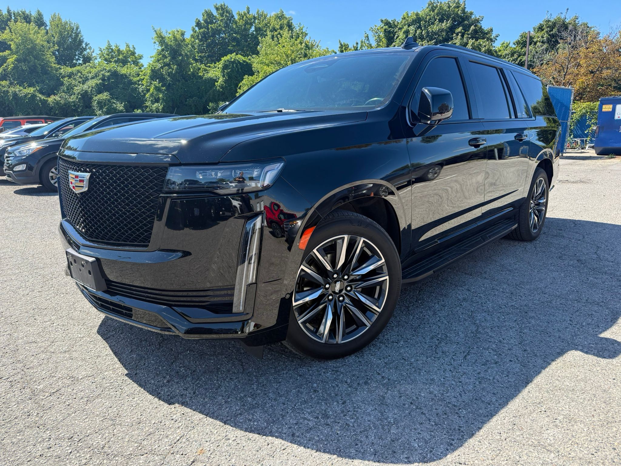 used 2021 Cadillac Escalade ESV car, priced at $85,998