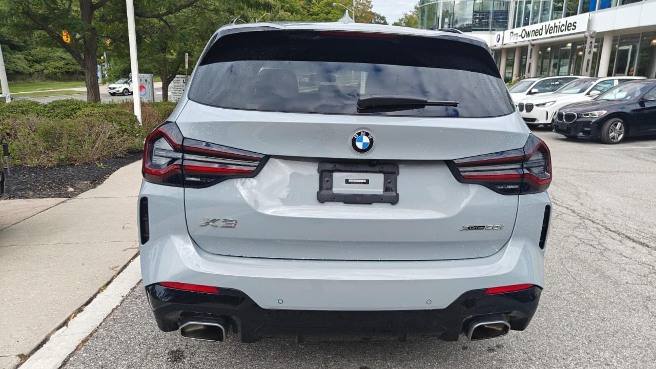 used 2022 BMW X3 car, priced at $47,992