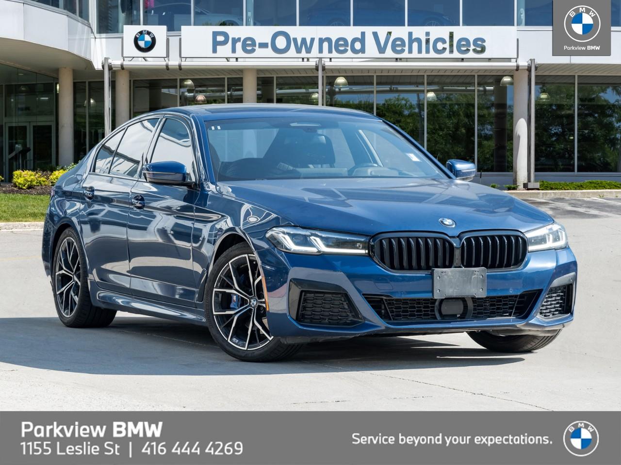 used 2022 BMW 530 car, priced at $54,992