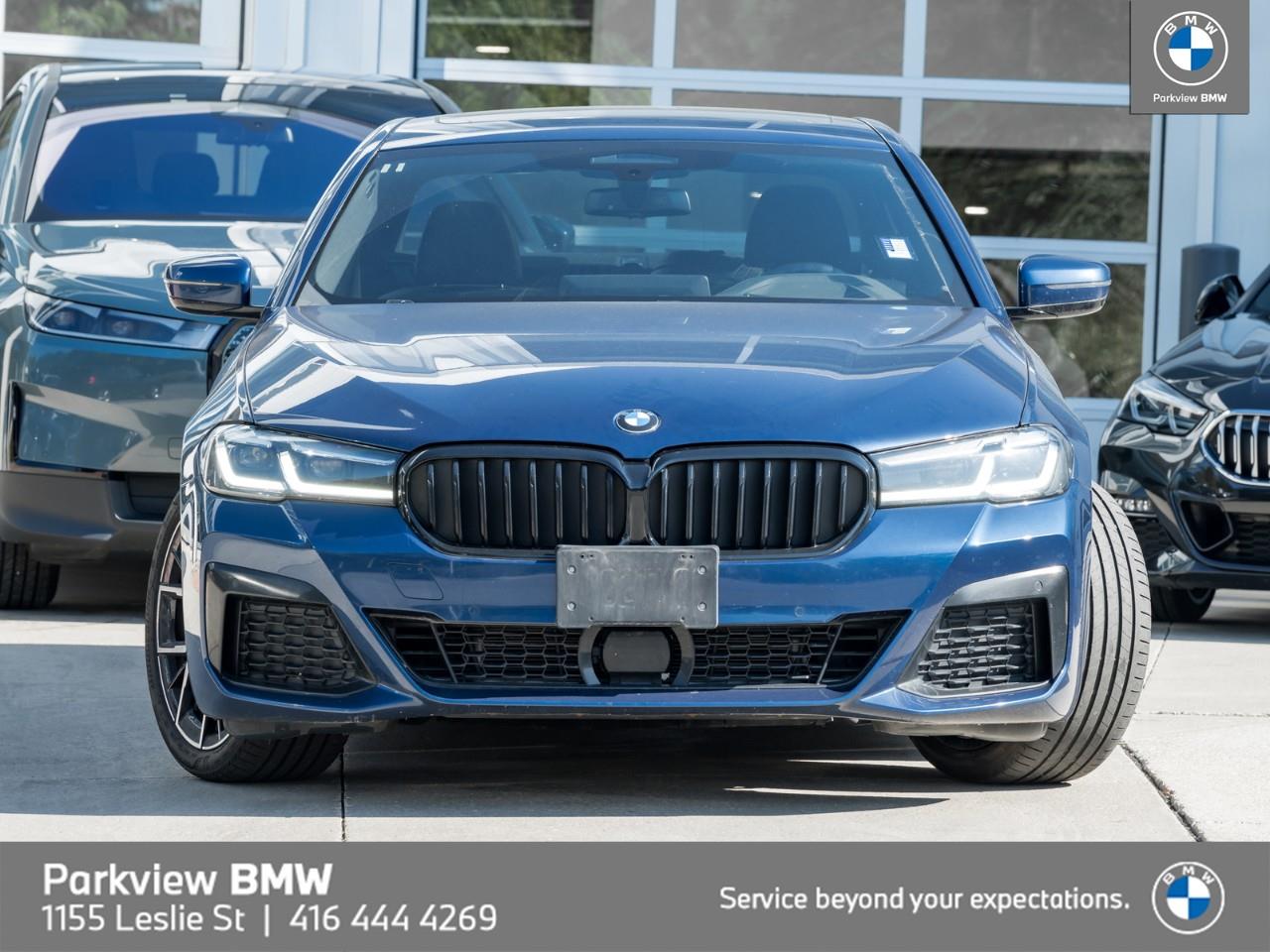 used 2022 BMW 530 car, priced at $54,992