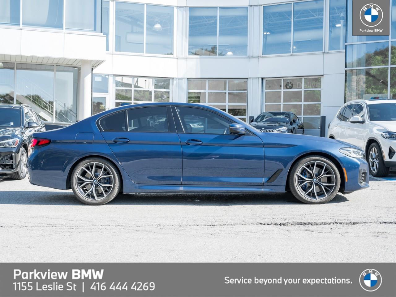 used 2022 BMW 530 car, priced at $54,992