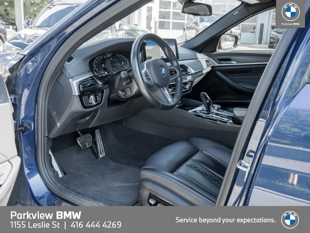 used 2022 BMW 530 car, priced at $54,992