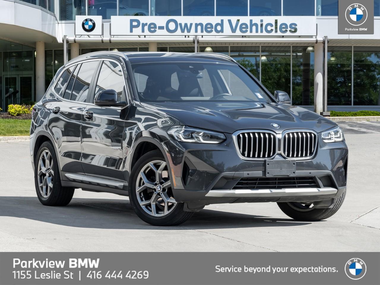 used 2022 BMW X3 car, priced at $38,432