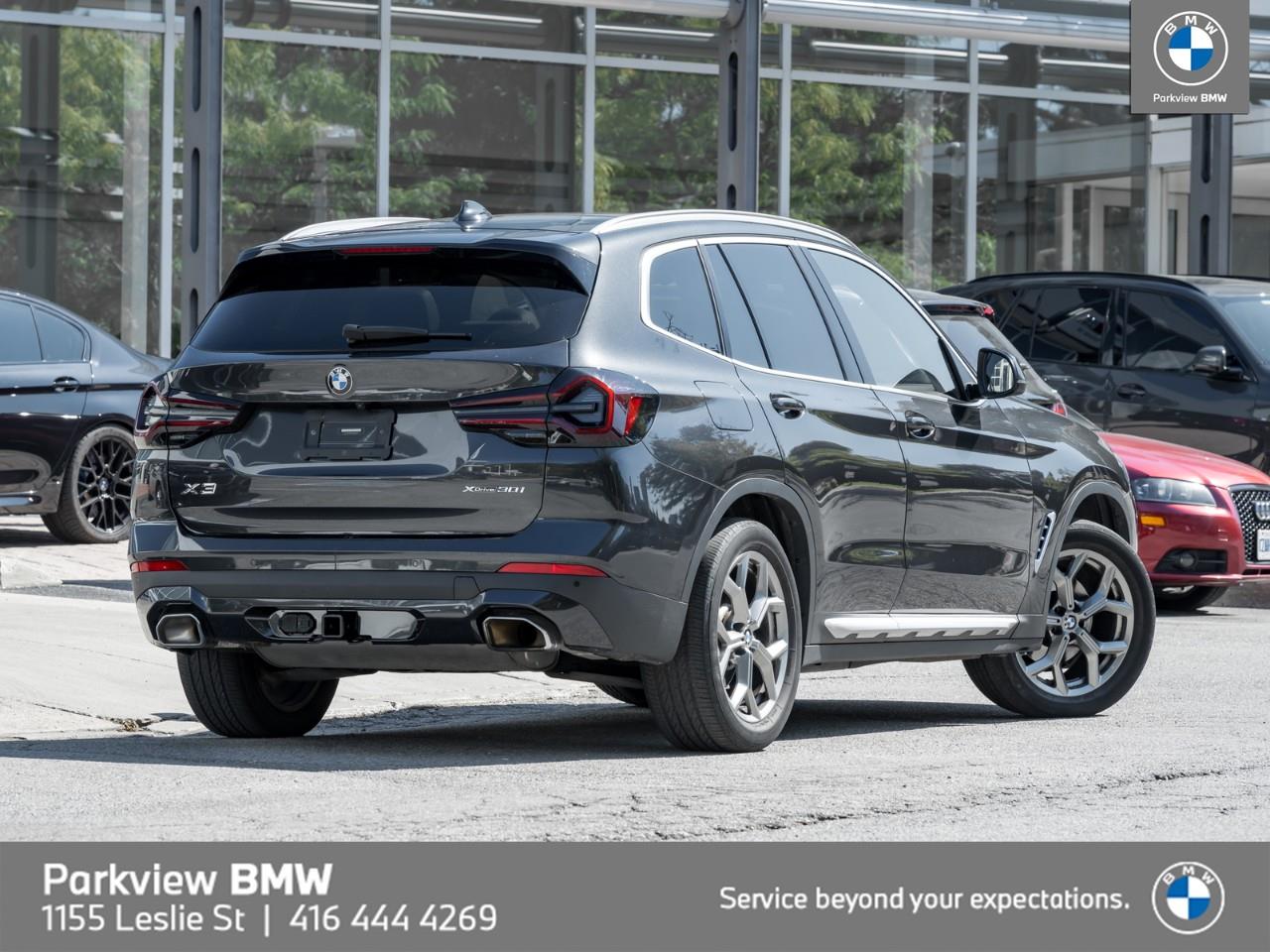 used 2022 BMW X3 car, priced at $38,432