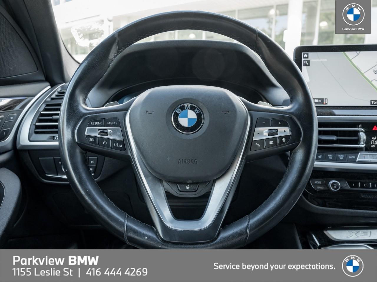 used 2022 BMW X3 car, priced at $38,432