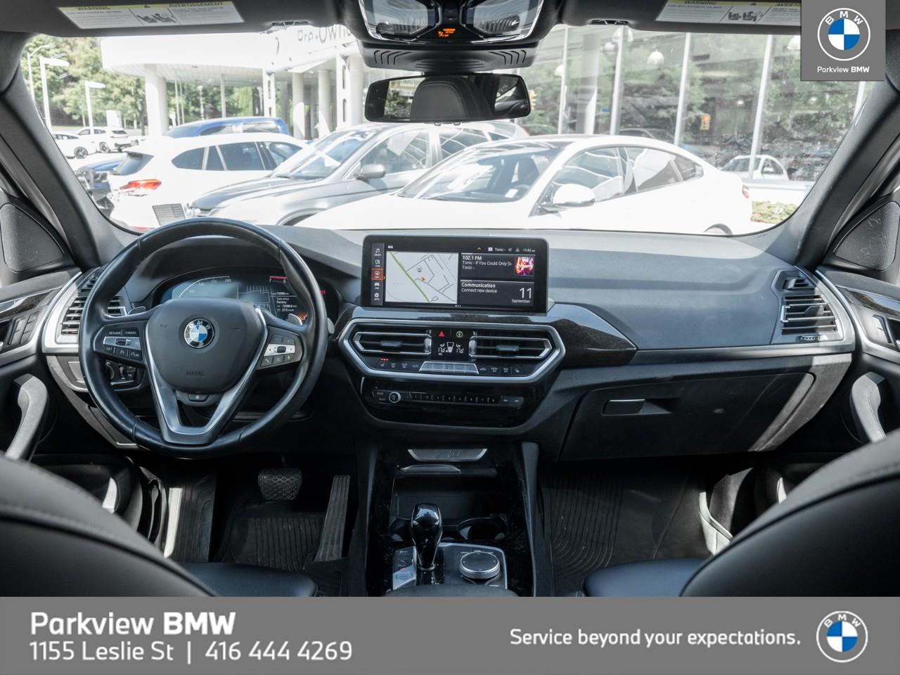 used 2022 BMW X3 car, priced at $38,432