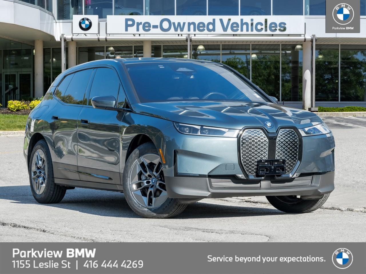 used 2023 BMW iX car, priced at $59,992
