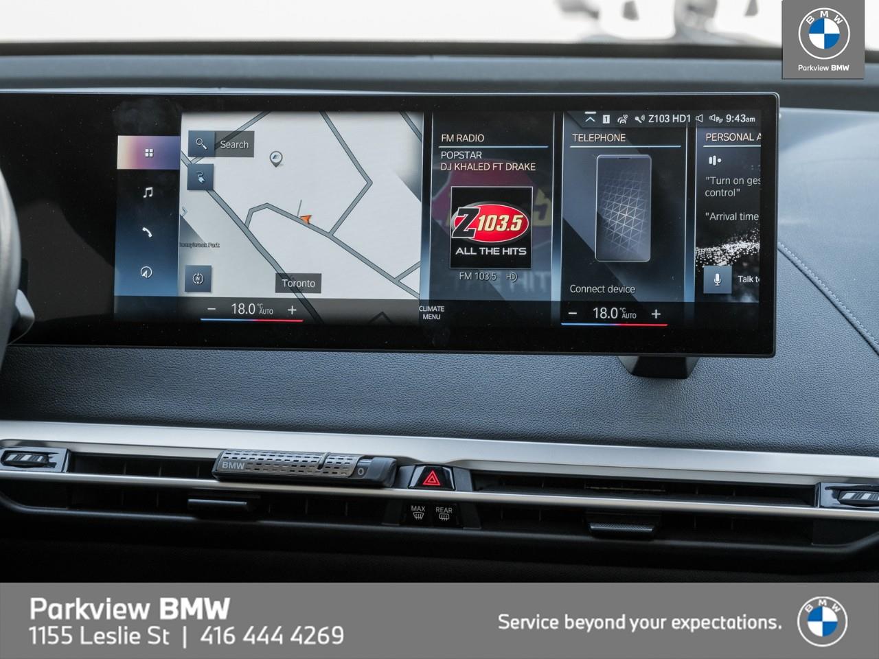 used 2023 BMW iX car, priced at $59,992