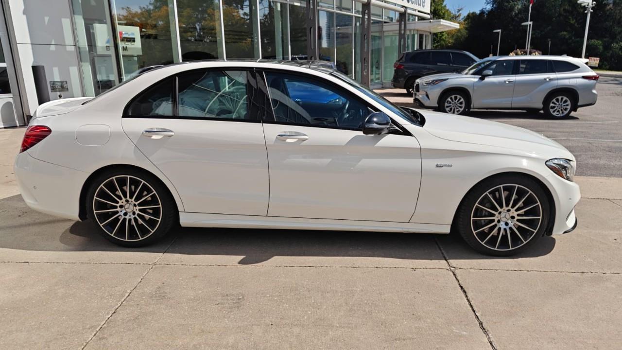 used 2018 Mercedes-Benz AMG C 43 car, priced at $36,992