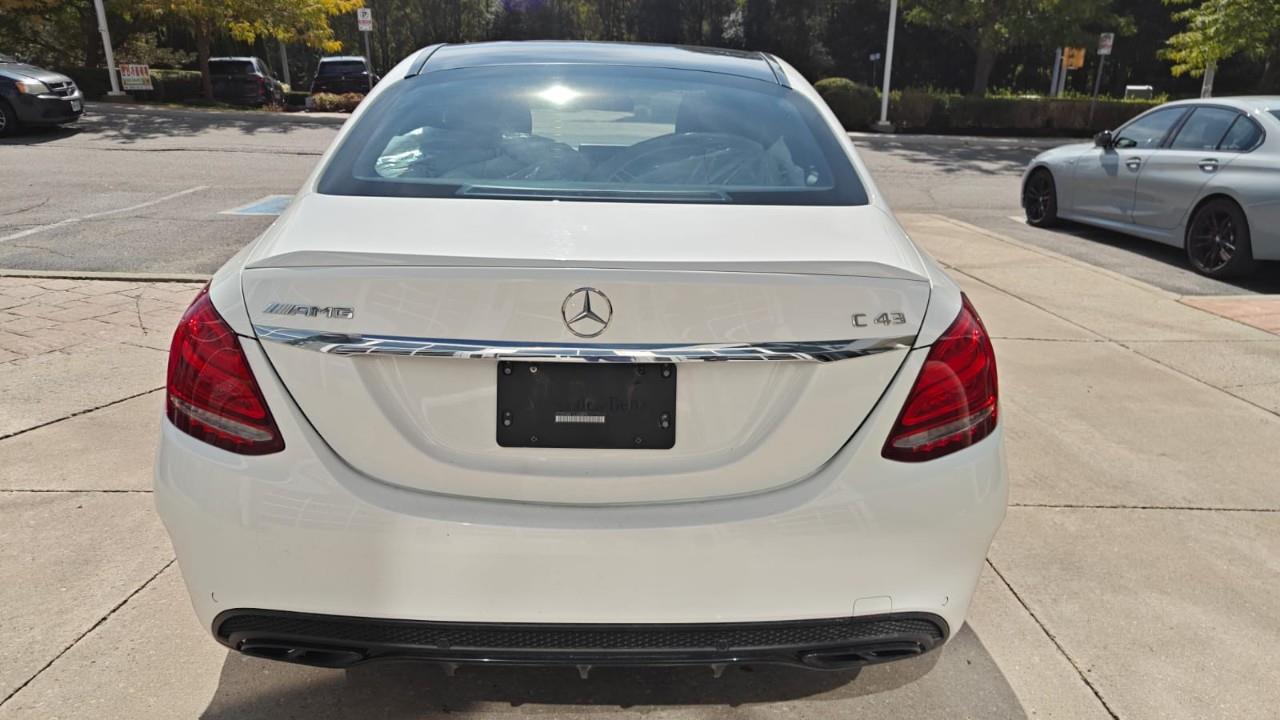 used 2018 Mercedes-Benz AMG C 43 car, priced at $36,992