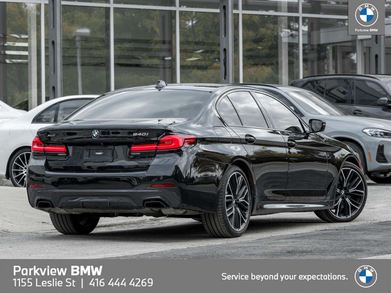 used 2023 BMW 540 car, priced at $64,982