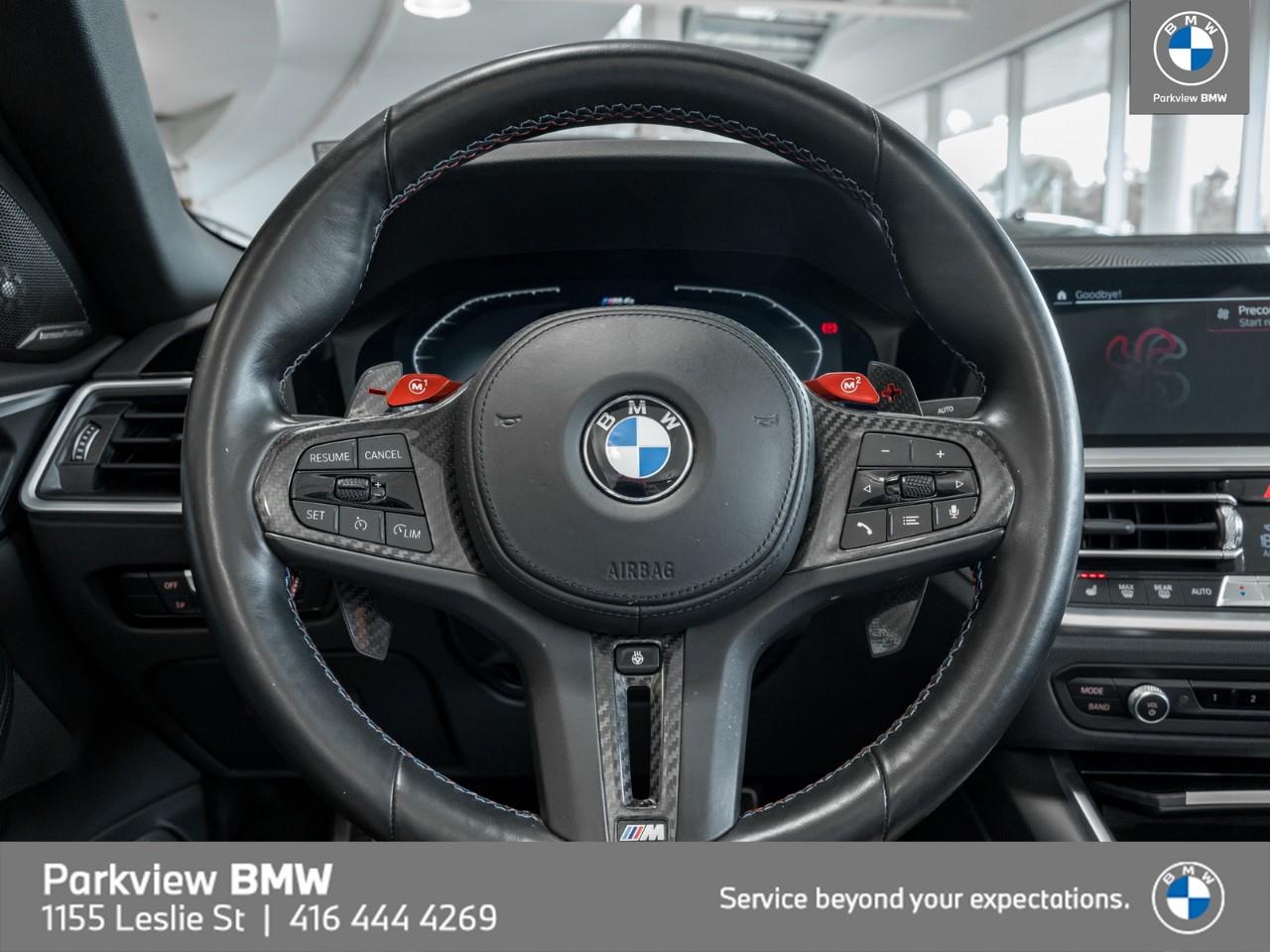 used 2023 BMW M4 car, priced at $110,992