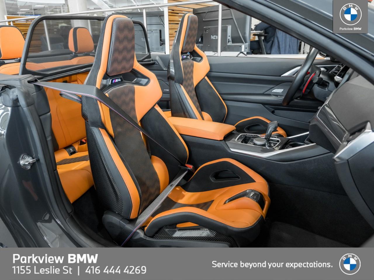 used 2023 BMW M4 car, priced at $110,992