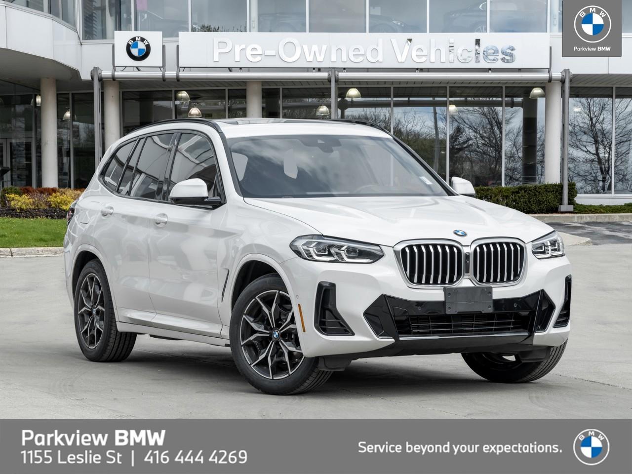 used 2022 BMW X3 car, priced at $42,992