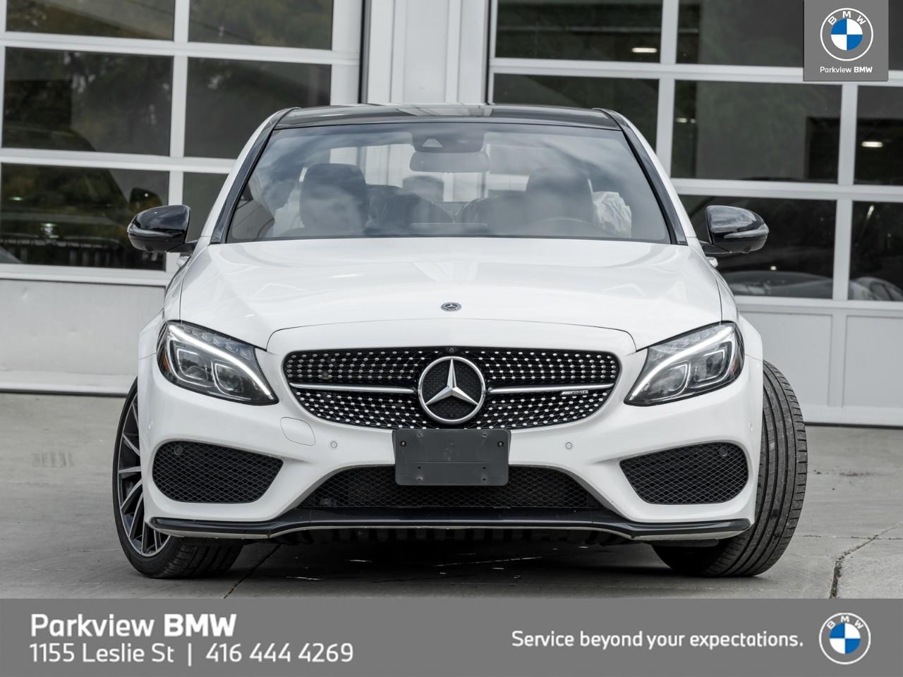 used 2018 Mercedes-Benz AMG C 43 car, priced at $36,992
