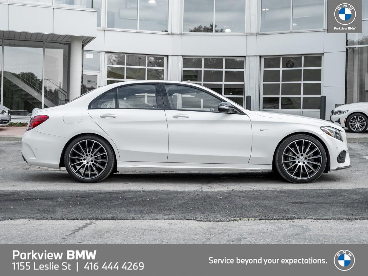 used 2018 Mercedes-Benz AMG C 43 car, priced at $36,992