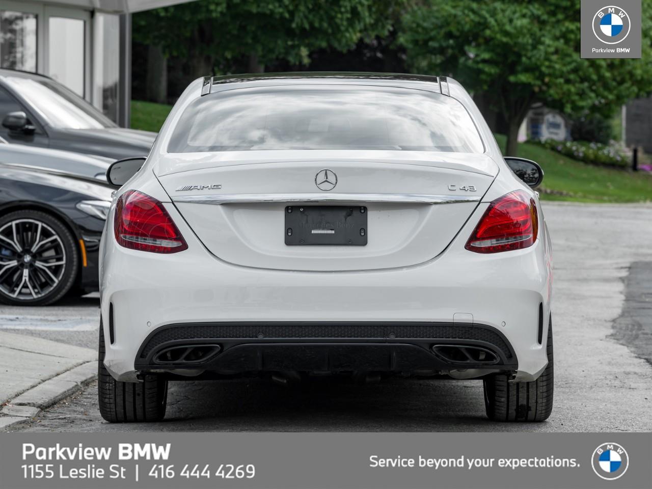 used 2018 Mercedes-Benz AMG C 43 car, priced at $36,992