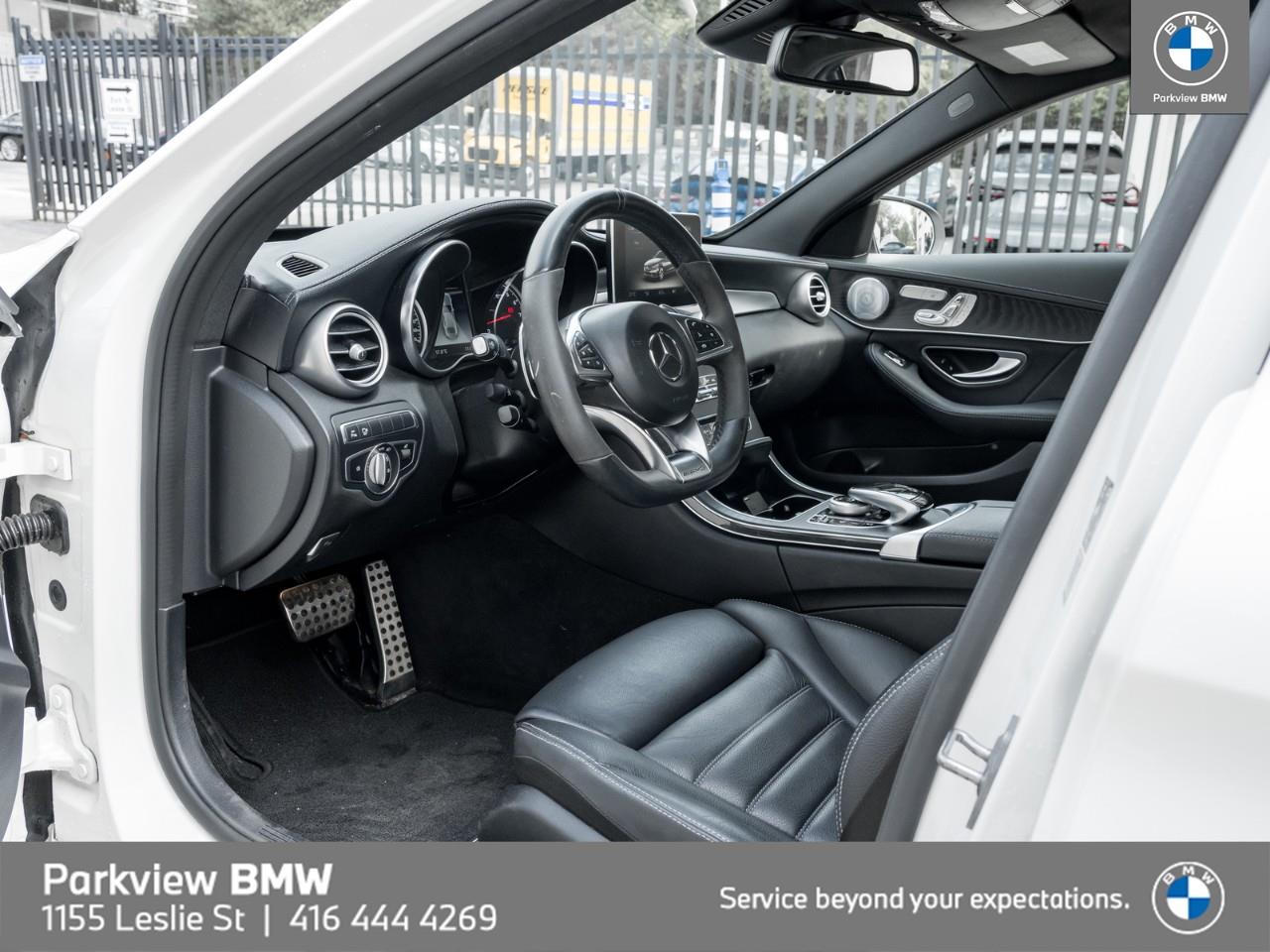 used 2018 Mercedes-Benz AMG C 43 car, priced at $36,992