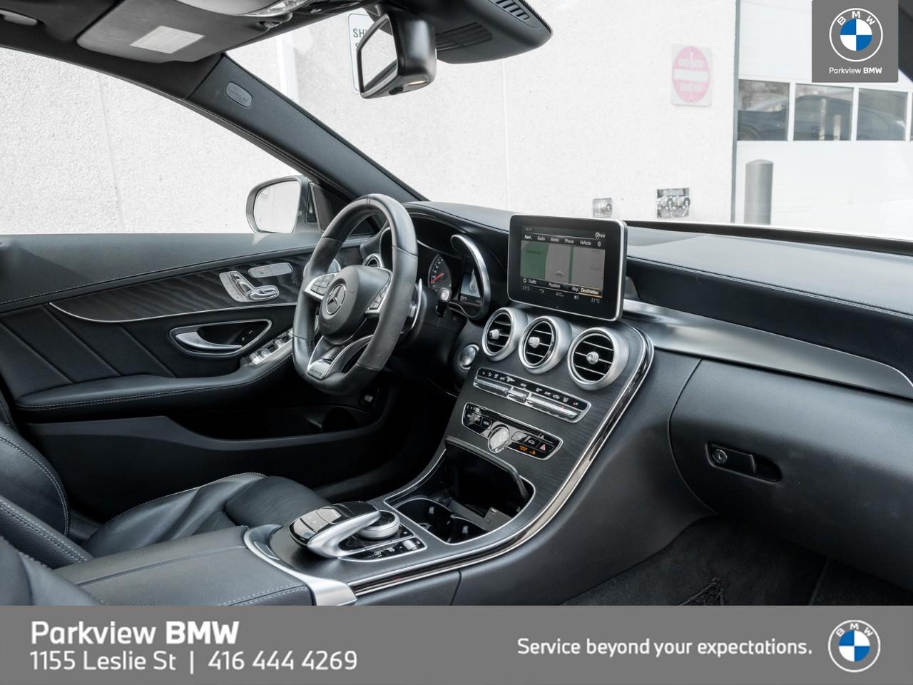 used 2018 Mercedes-Benz AMG C 43 car, priced at $36,992