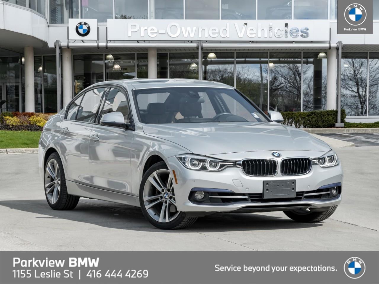 used 2017 BMW 330 car, priced at $27,992