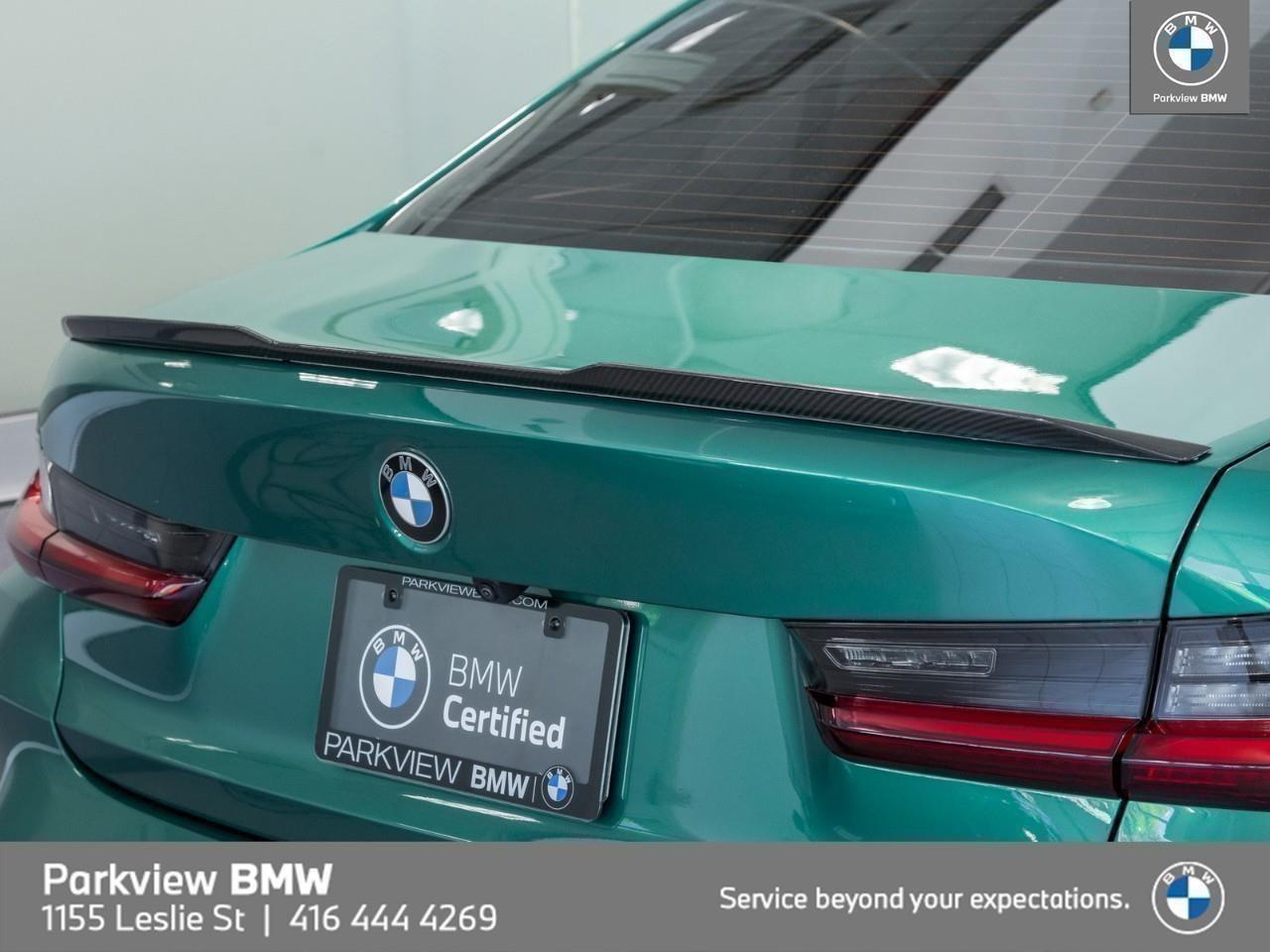 used 2023 BMW M3 car, priced at $99,992