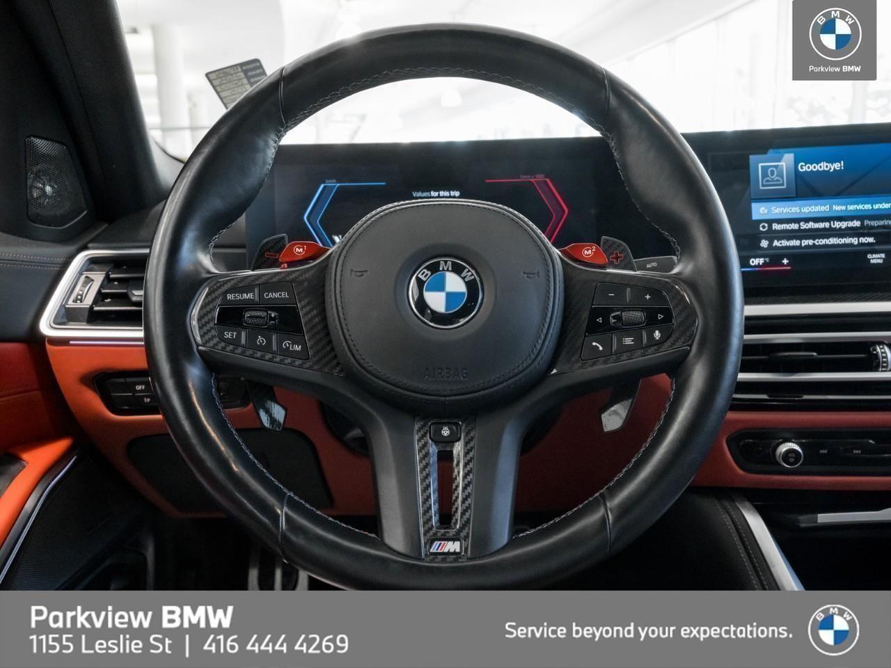 used 2023 BMW M3 car, priced at $99,992