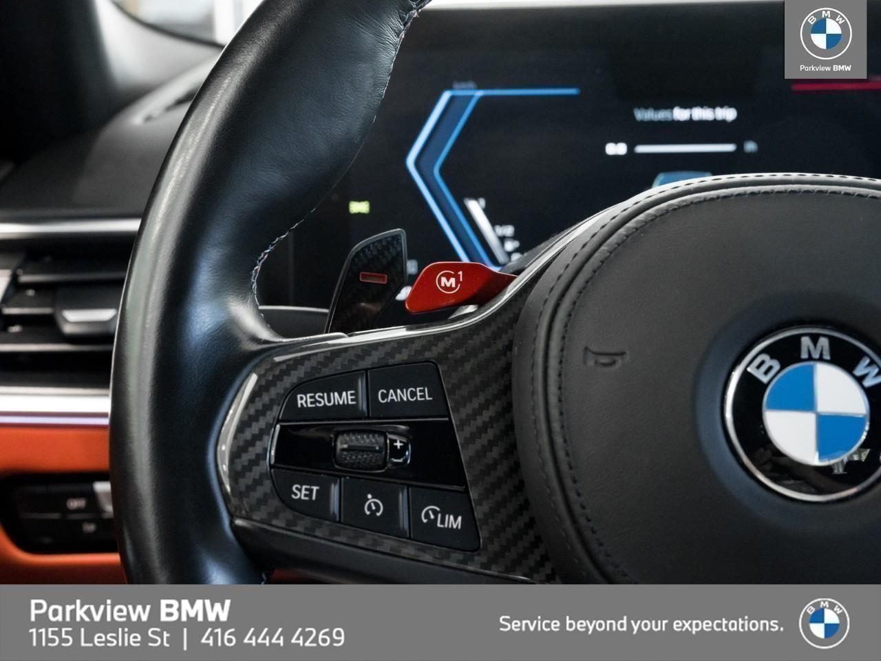 used 2023 BMW M3 car, priced at $99,992