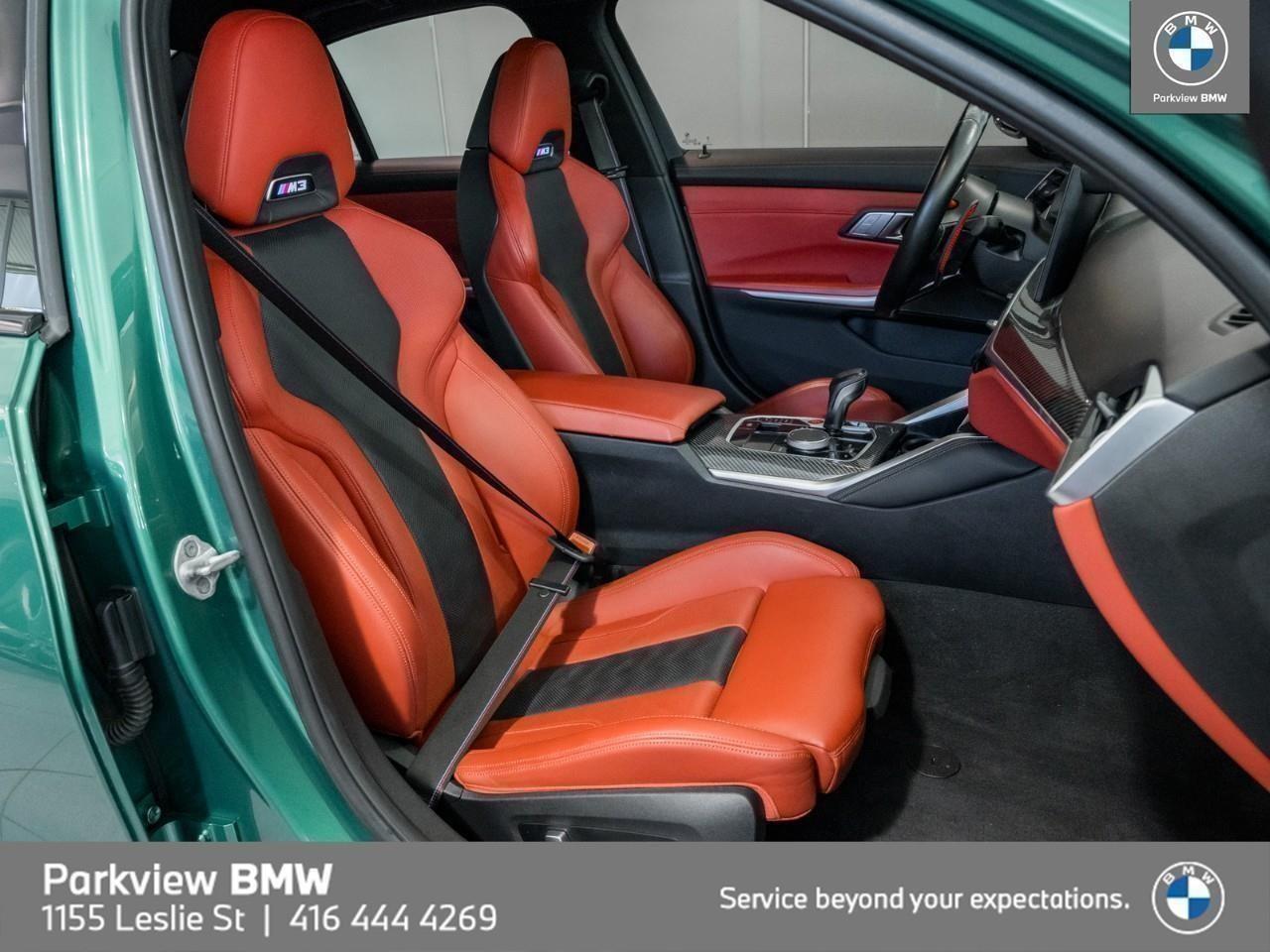 used 2023 BMW M3 car, priced at $99,992