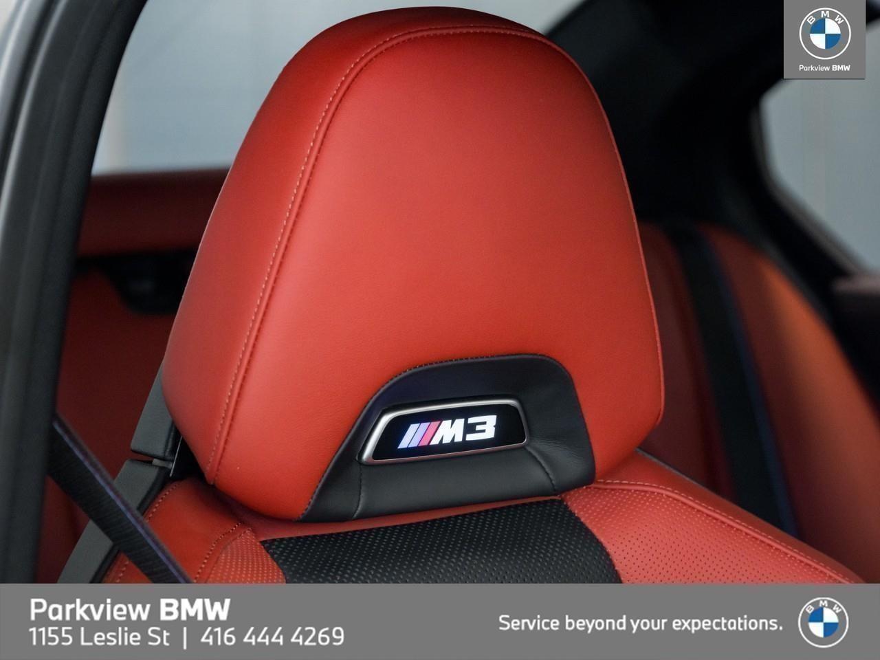 used 2023 BMW M3 car, priced at $99,992