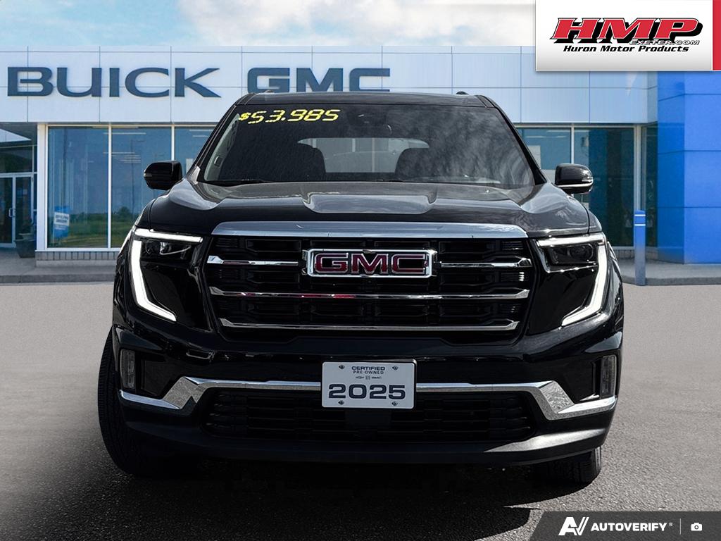 used 2025 GMC Acadia car, priced at $54,284