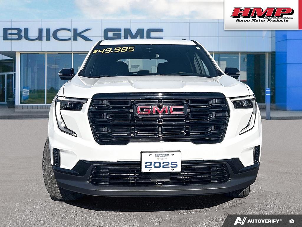 used 2025 GMC Acadia car, priced at $50,284