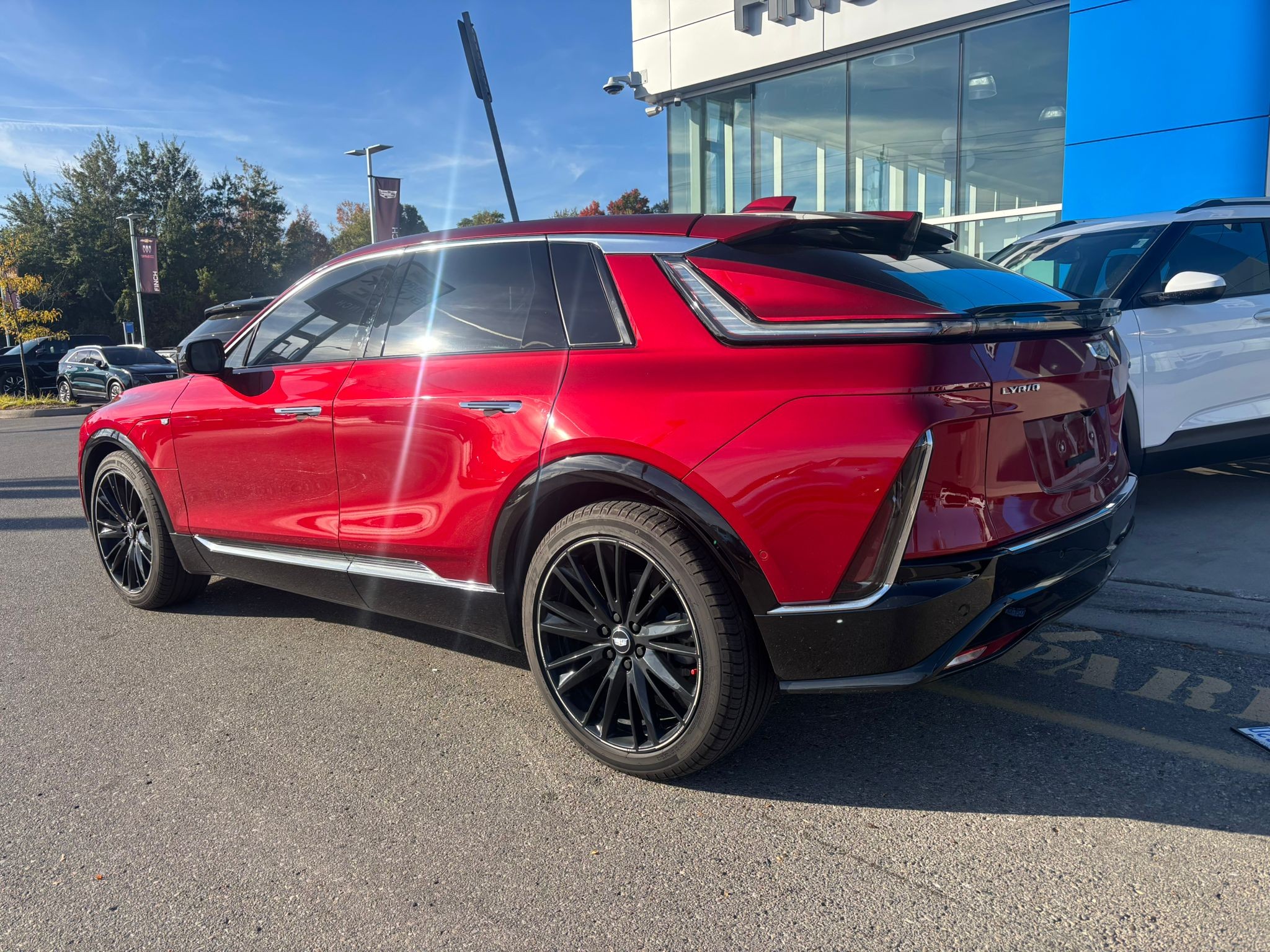 used 2024 Cadillac LYRIQ car, priced at $61,900