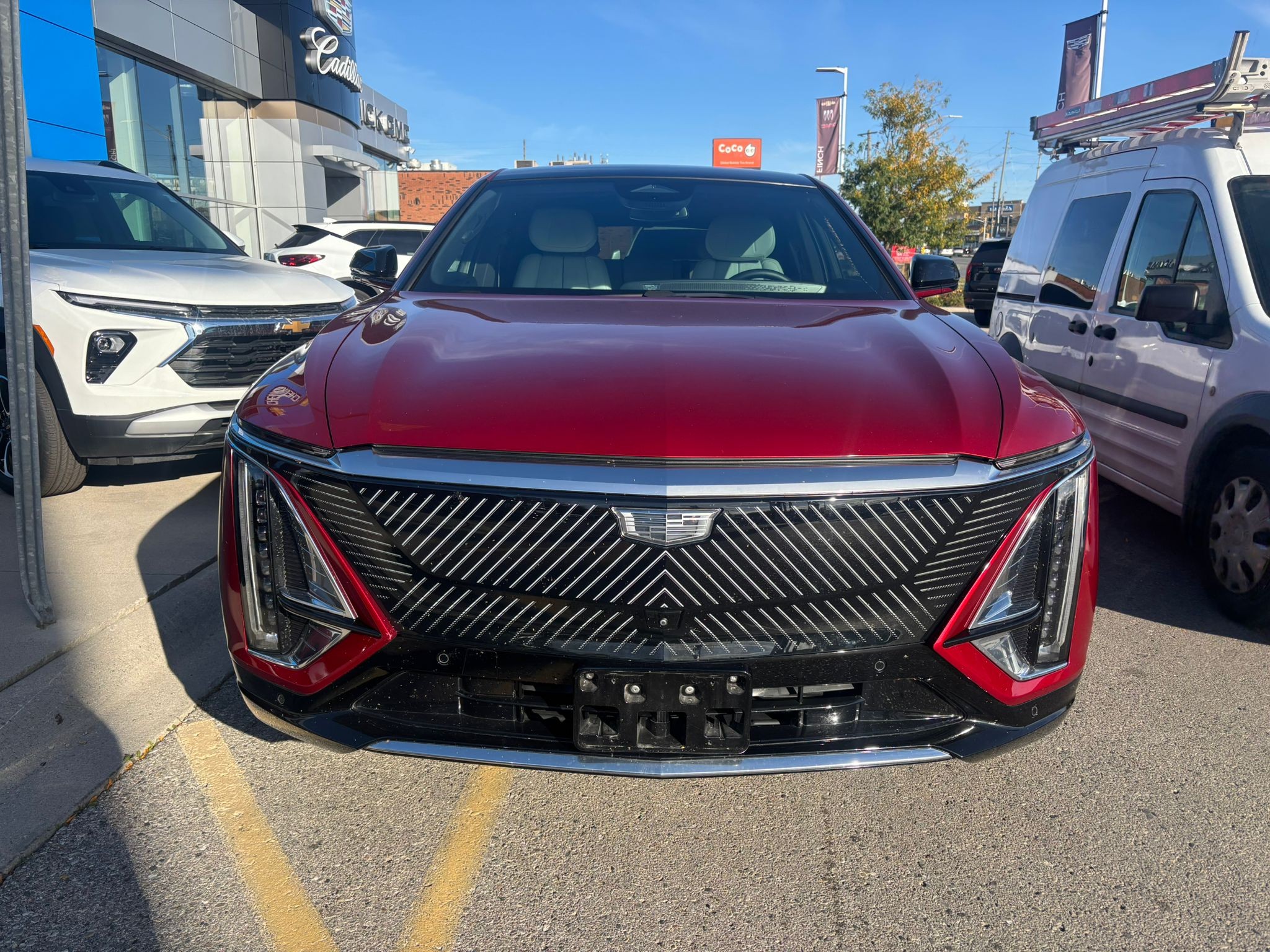 used 2024 Cadillac LYRIQ car, priced at $61,900