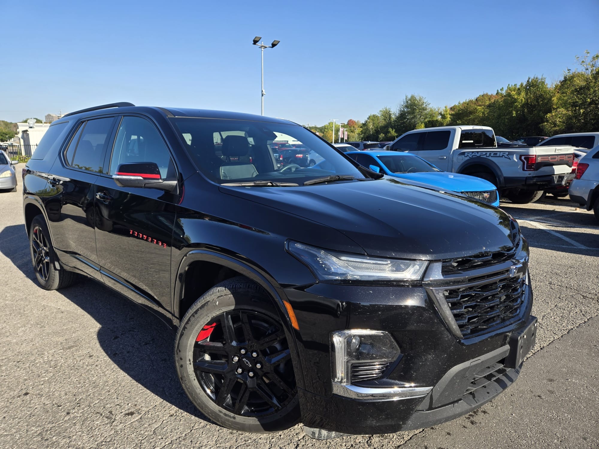 used 2022 Chevrolet Traverse car, priced at $44,458