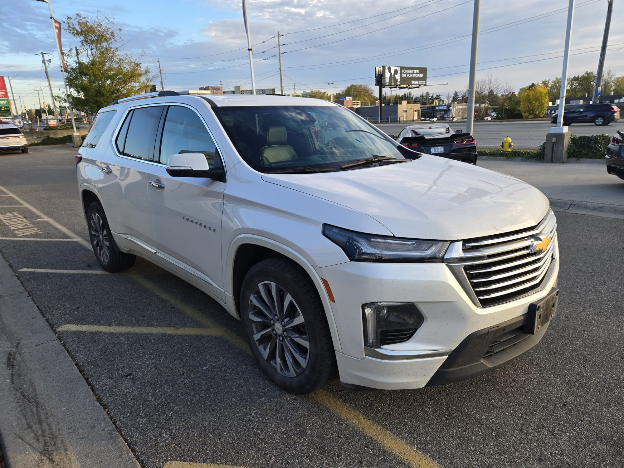 used 2023 Chevrolet Traverse car, priced at $45,898