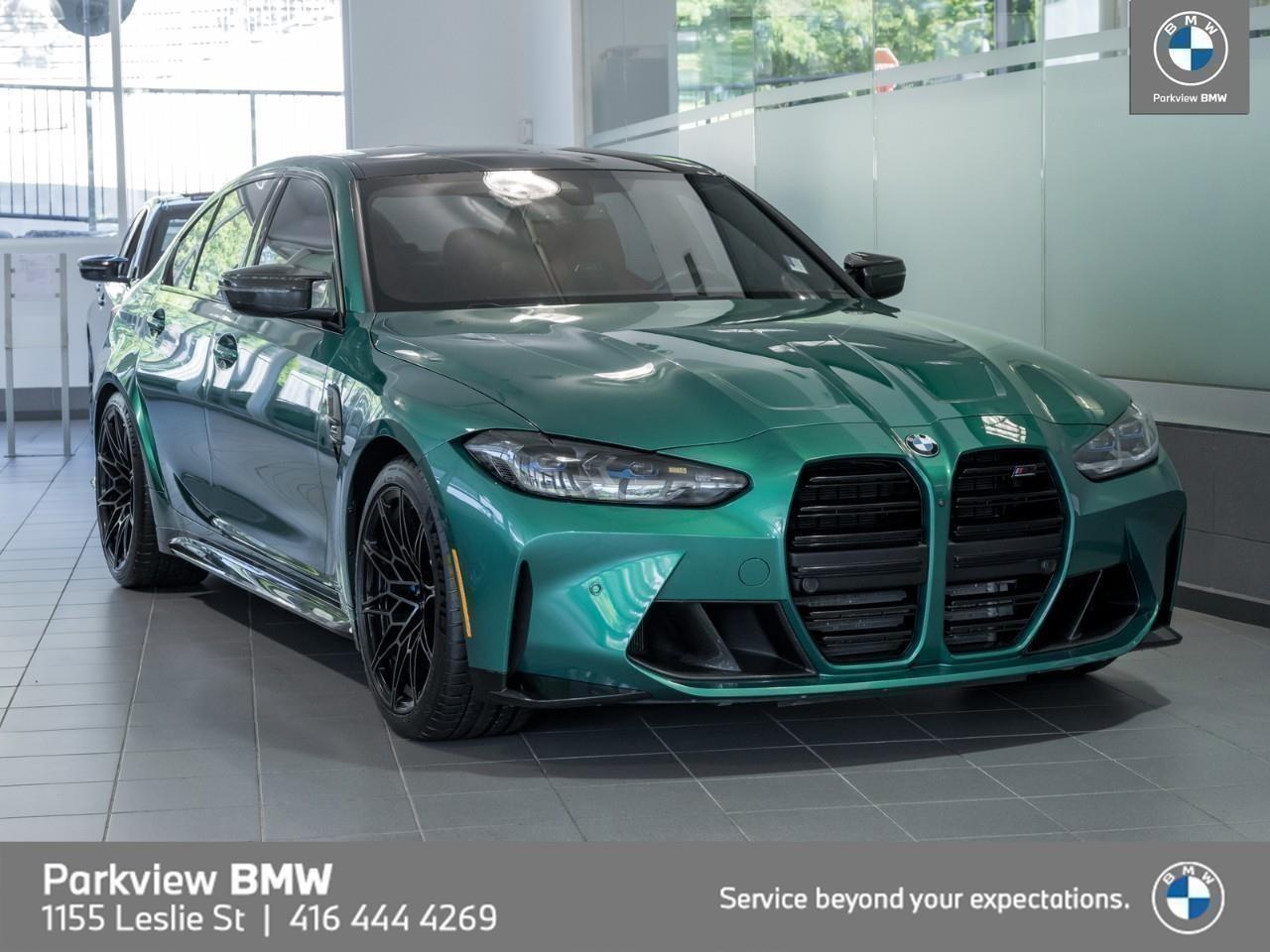 used 2023 BMW M3 car, priced at $99,992