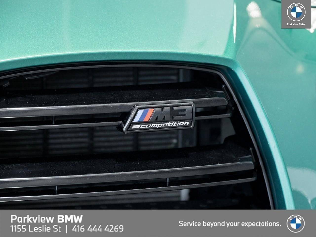 used 2023 BMW M3 car, priced at $99,992