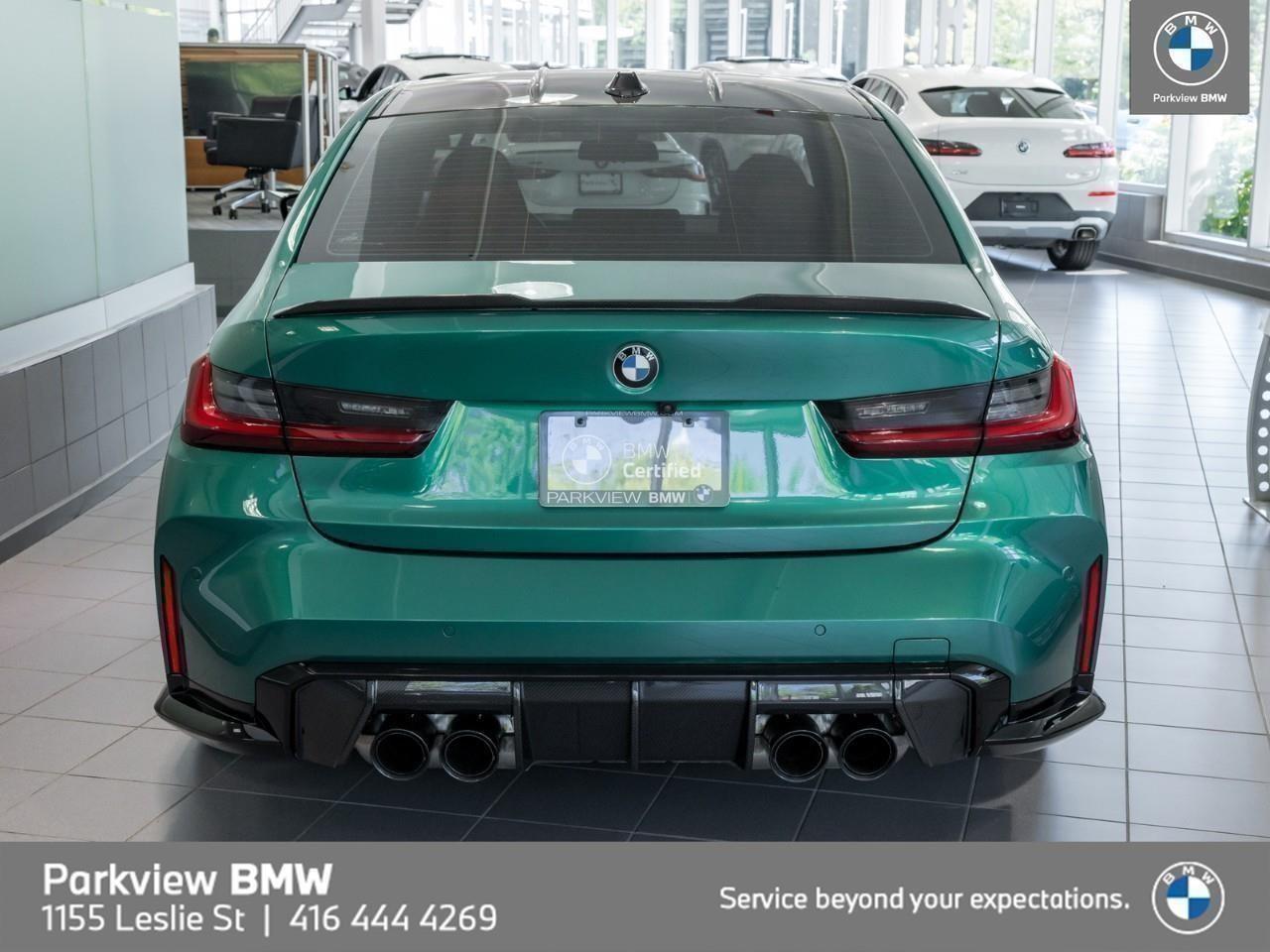 used 2023 BMW M3 car, priced at $99,992