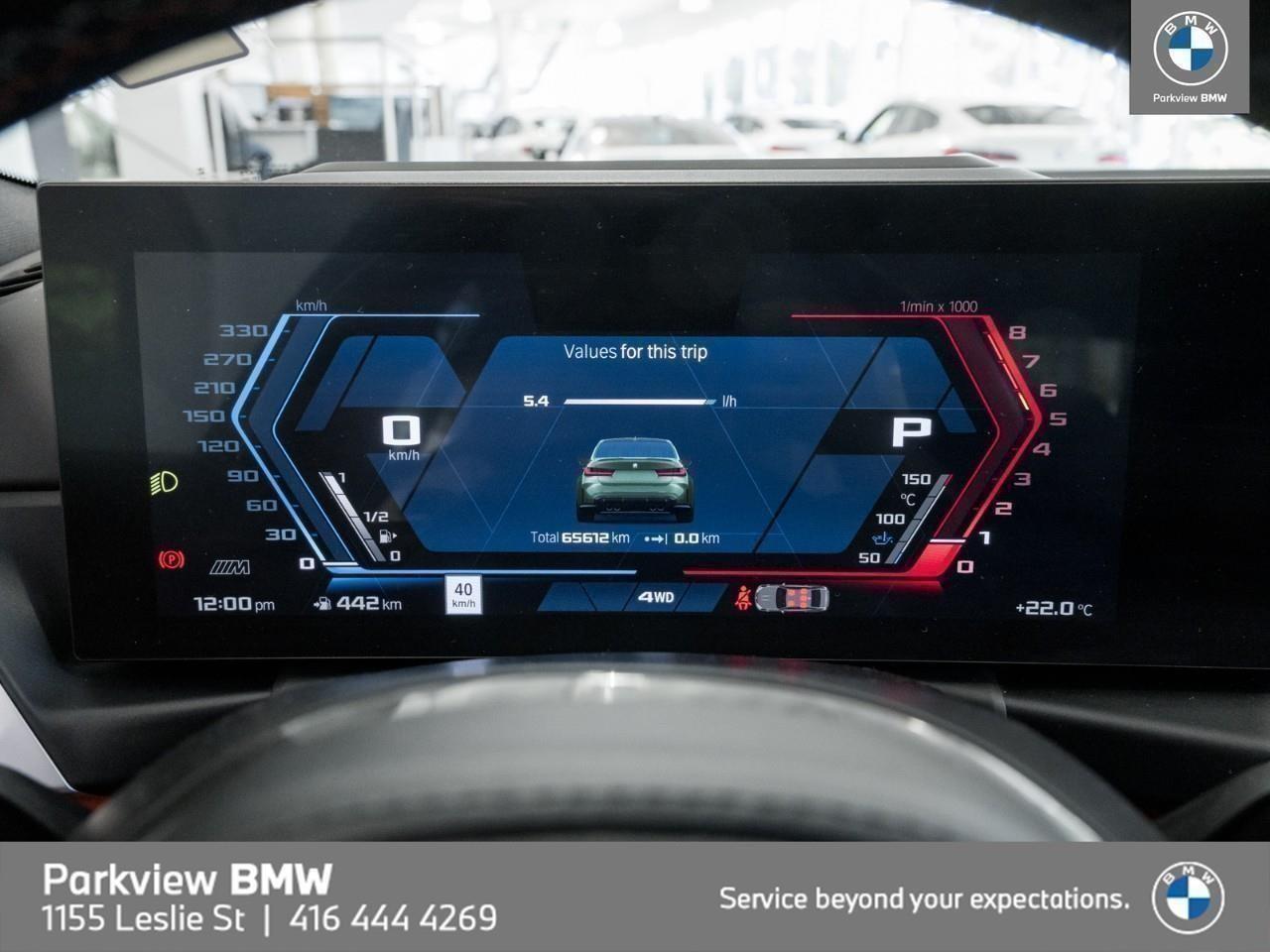 used 2023 BMW M3 car, priced at $99,992