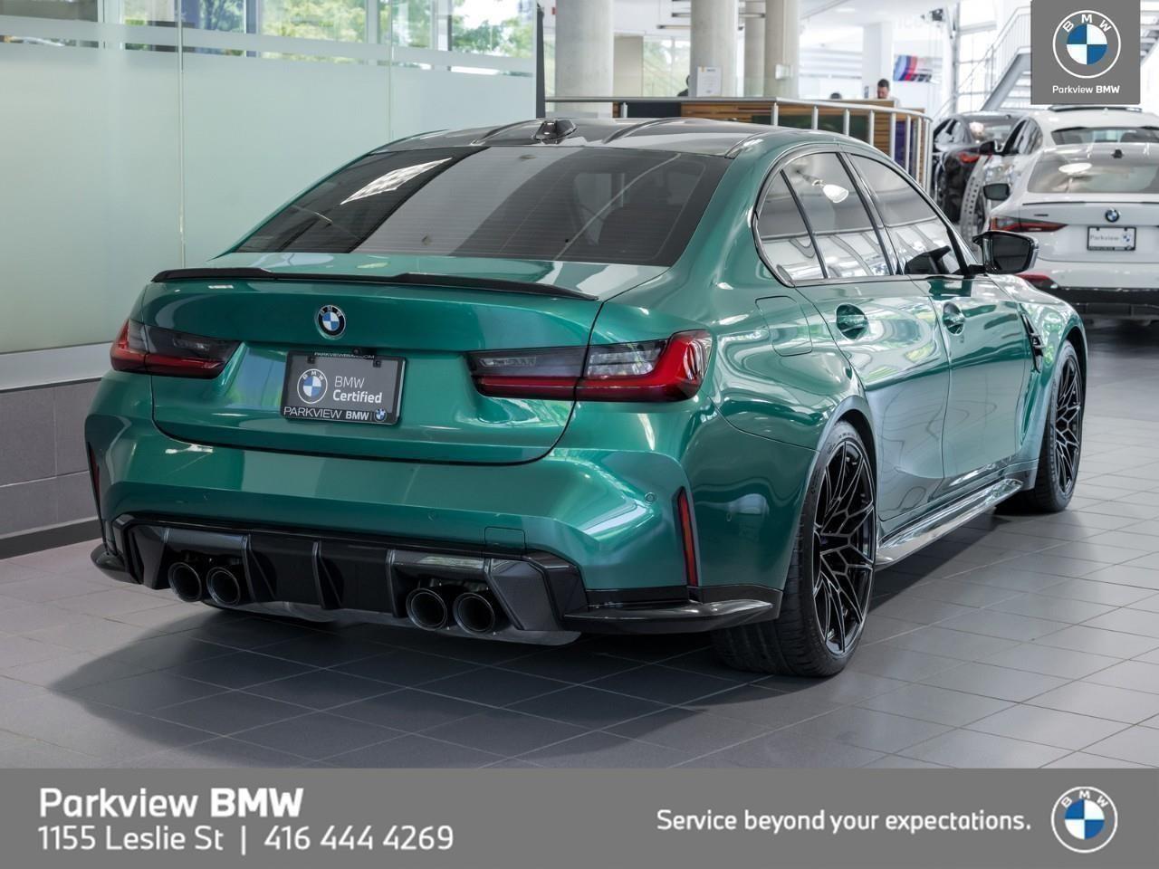used 2023 BMW M3 car, priced at $99,992