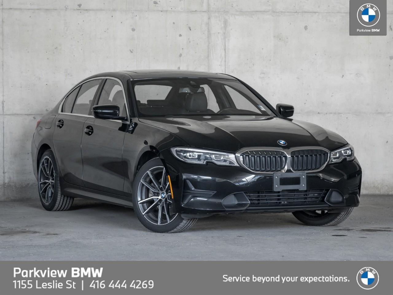 used 2019 BMW 330 car, priced at $32,992
