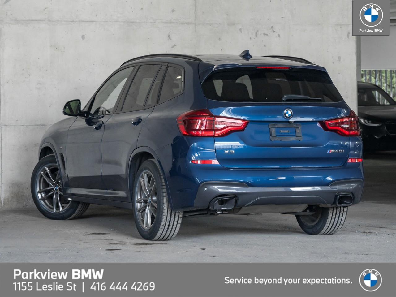 used 2021 BMW X3 car, priced at $49,992