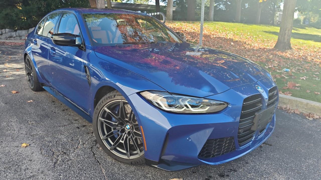 used 2022 BMW M3 car, priced at $99,992