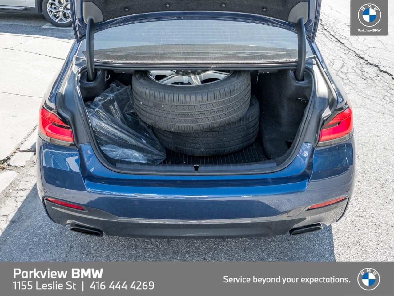 used 2022 BMW 530 car, priced at $54,992