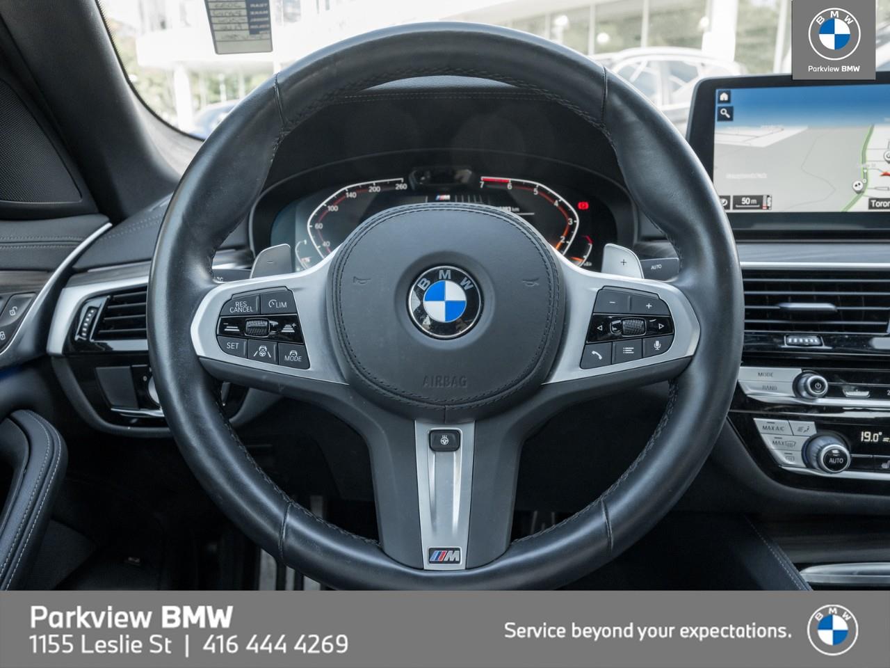 used 2022 BMW 530 car, priced at $54,992